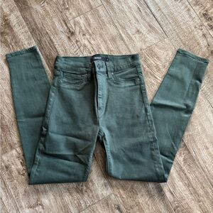 Hudson Green Skinny Jeans